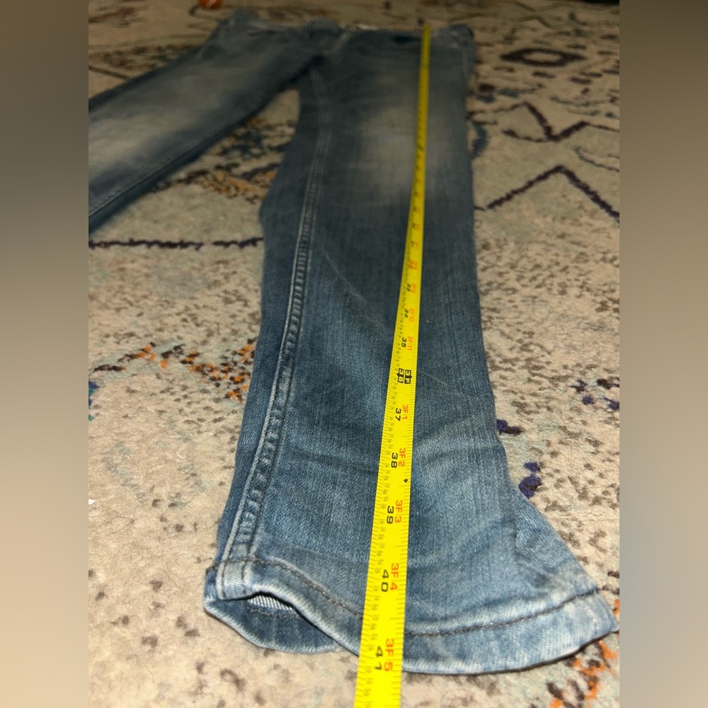 IRO Kim Faded‎ Blue Mid Rise Jeans Size 28 - Picture 6 of 9